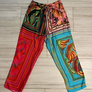 Pre-loved Farm Rio  mixed Scarves Pants size L